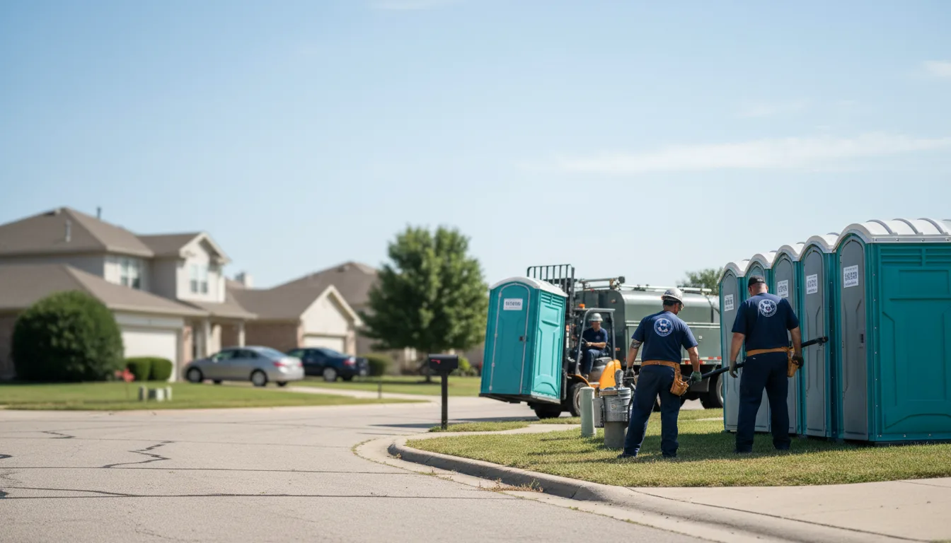 Porta Potty Rental in Rogers, AR near me
